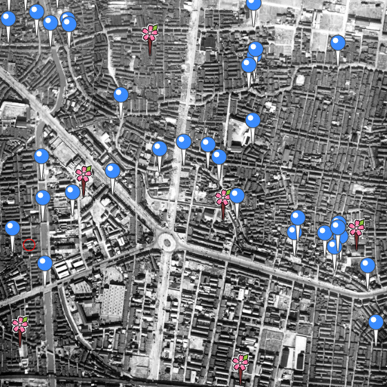 古地図-大阪市東成区
